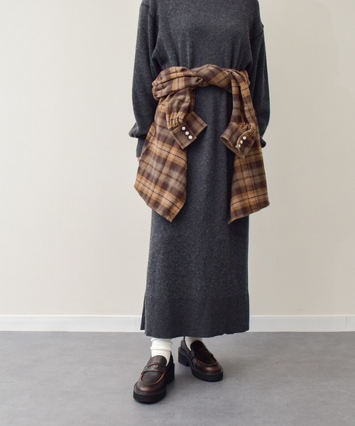 FABIO RUSCONI（ファビオルスコーニ）の「【FABIO RUSCONI】ラウンドトウ厚底ペニーローファー(F51632)（ローファー・レディース・ブラック/ブラック系その他/ブラウン・36/37/38）」の12枚目の写真