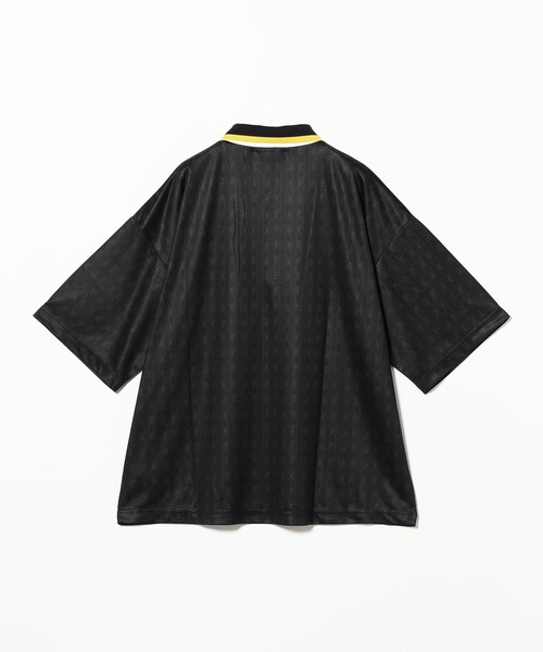 F-LAGSTUF-F（フラグスタフ）の「F-LAGSTUF-F / SOCCER SHIRT(xblur)（Tシャツ/カットソー・メンズ・ブラック・M/L/XL）」の6枚目の写真