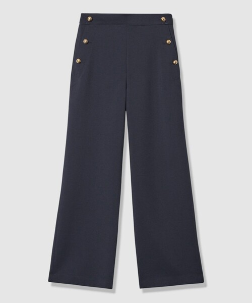 allureville(アルアバイル)の「ホローツイルマリンパンツ(その他パンツ・レディース・ブラウン/ネイビー/ベージュ・2/1/0)」の3枚目の写真