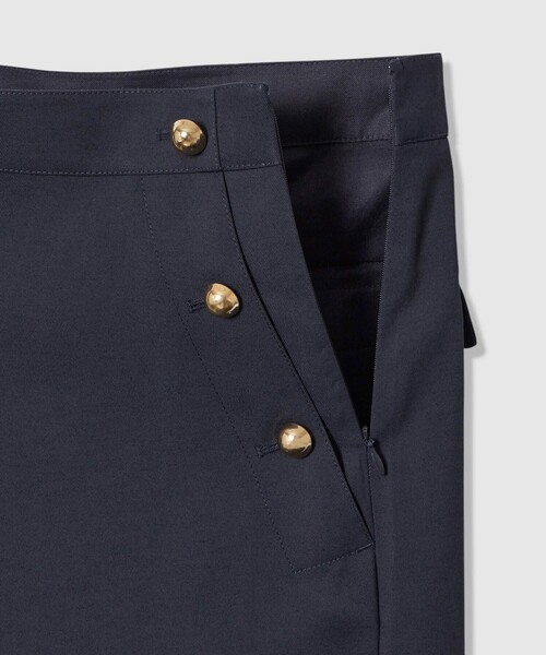 allureville(アルアバイル)の「ホローツイルマリンパンツ(その他パンツ・レディース・ブラウン/ネイビー/ベージュ・2/1/0)」の15枚目の写真