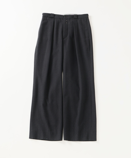 ETS MATERIAUX マテリオ ウ ル シルク ファ マ トラウザ EPB エポック