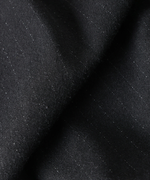 EDIFICE（エディフィス）の「ETS.MATERIAUX(マテリオ) ウール/シルク ファーマートラウザー（スラックス・メンズ・ブラック・3/2）」の15枚目の写真