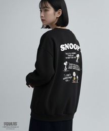 PEANUTS | PEANUTS スヌーピー サガラ刺繍トレーナー(スウェット)