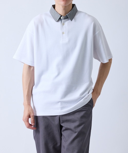 Resurrection ホワイトポロシャツ L RESURRECTION ポロシャツ 白×ゴールド Lサイズ