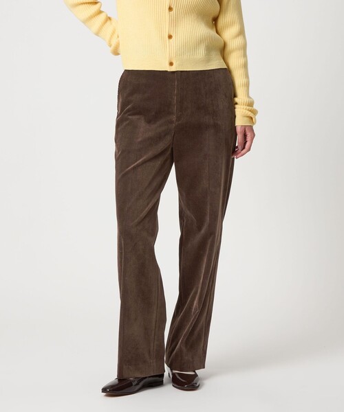 Steven Alan(スティーブンアラン)の「<Steven Alan>ソフト コーデュロイ ワイド トラウザーズ(その他パンツ・レディース・オフホワイト/ブラック/ベージュ/ダークブラウン・S/M/L)」の3枚目の写真