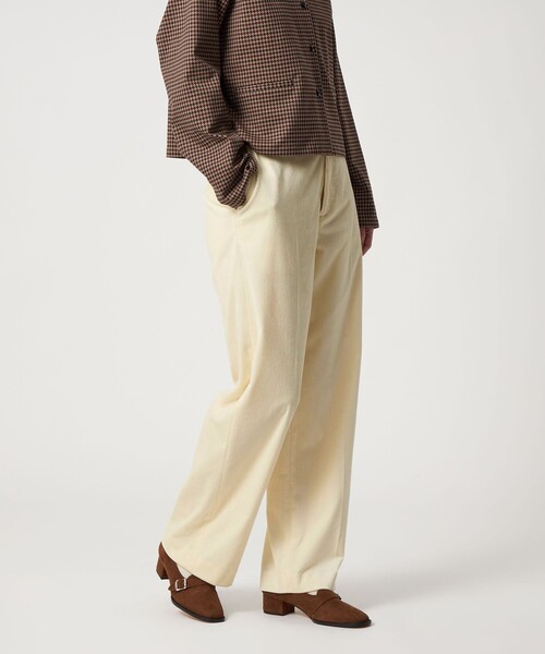 Steven Alan＞ソフト コーデュロイ ワイド トラウザーズ（その他パンツ