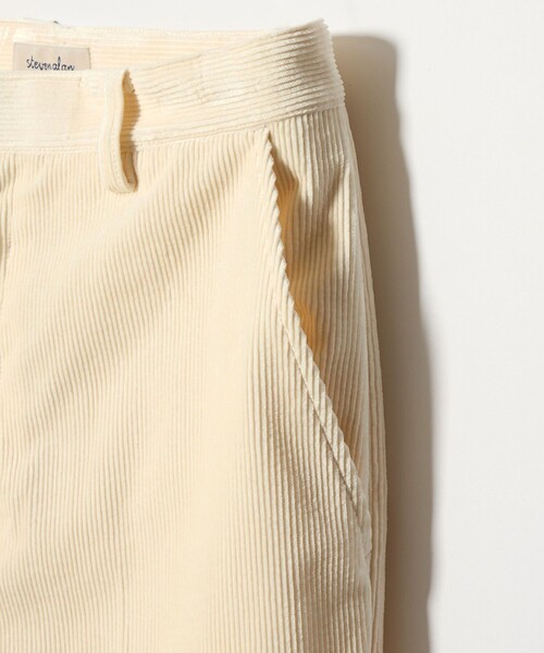 Steven Alan(スティーブンアラン)の「<Steven Alan>ソフト コーデュロイ ワイド トラウザーズ(その他パンツ・レディース・オフホワイト/ブラック/ベージュ/ダークブラウン・S/M/L)」の21枚目の写真