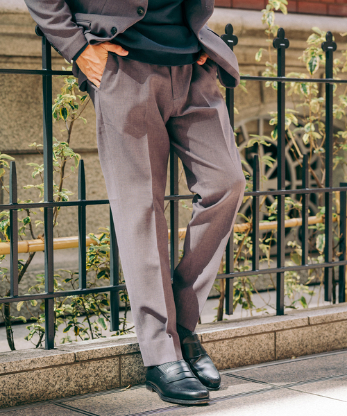 ドライダブルクロス スラックス【セットアップ着用可能】（スラックス