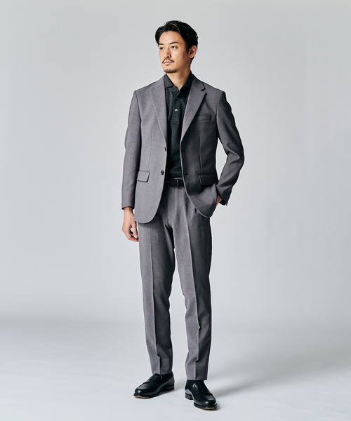 EDIFICE（エディフィス）の「ドライダブルクロス スラックス【セットアップ着用可能】（スラックス・メンズ・チャコールグレー/ネイビー/ブラウン・X-SMALL/SMALL/MEDIUM/LARGE/X-LARGE/XX-LARGE）」の20枚目の写真