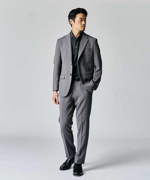 EDIFICE（エディフィス）の「ドライダブルクロス スラックス【セットアップ着用可能】（スラックス・メンズ・チャコールグレー/ネイビー/ブラウン・X-SMALL/SMALL/MEDIUM/LARGE/X-LARGE/XX-LARGE）」の21枚目の写真