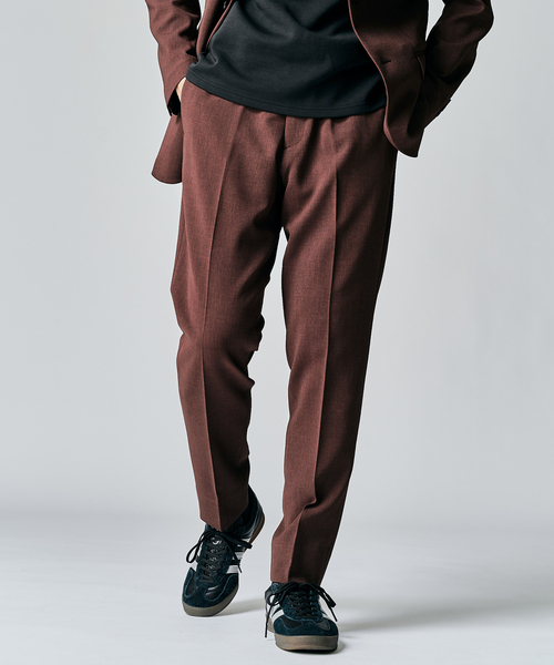 セール】ドライダブルクロス スラックス【セットアップ着用可能