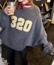 DOUBLE NAME | さがらワッペンロゴニットプルオーバー(ニット/セーター)