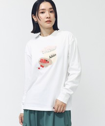 アディダス adidas ファーマーズ マーケット グラフィック長袖Tシャツ
