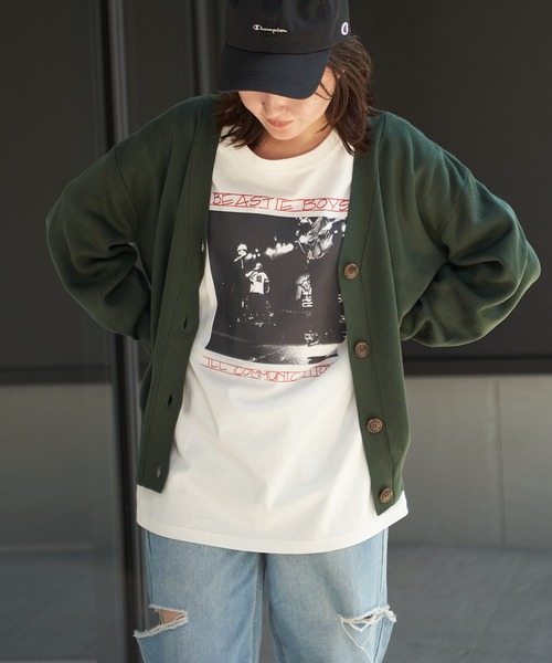 VENCEEXCHANGE(ヴァンスエクスチェンジ)の「Vネックカーディガン(カーディガン/ボレロ・レディース・ネイビー/グリーン/ブラウン系その他・M/L/S)」の9枚目の写真