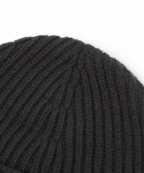 PBLIM(ページボーイリム)の「《UNISEX》ニットワッチキャップ(ニットキャップ/ビーニー・レディース・チャコールグレー/オフホワイト/ブラック・FREE)」の8枚目の写真