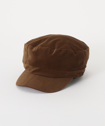 Simplicite（サンプリシテ）の「細コーデュロイキャスケット（ハット）」