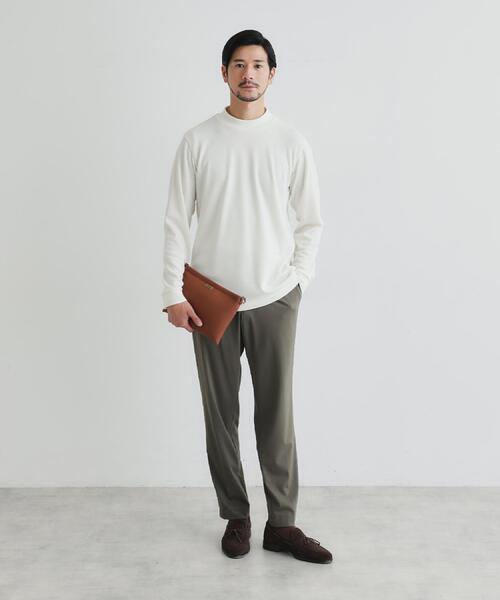 TAKEO KIKUCHI(タケオキクチ)の「PUボンディングミニショルダー(ショルダーバッグ・メンズ・ブラック/ブルー系その他/ダークオレンジ・00)」の21枚目の写真