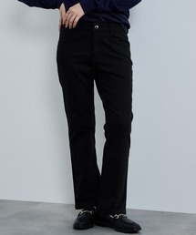 nAvy マックヒート裏起毛ストレートパンツ