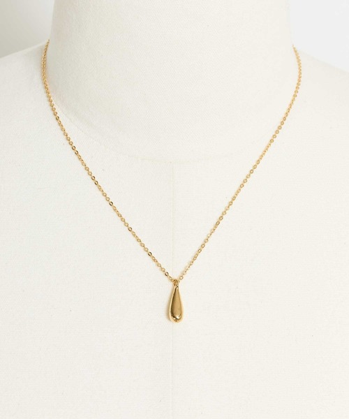 NOELA（ノエラ）の「ドロップモチーフネックレス（ネックレス・レディース・ゴールド/シルバー・フリー）」の4枚目の写真