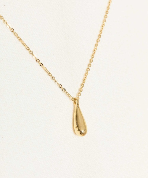 NOELA（ノエラ）の「ドロップモチーフネックレス（ネックレス・レディース・ゴールド/シルバー・フリー）」の5枚目の写真