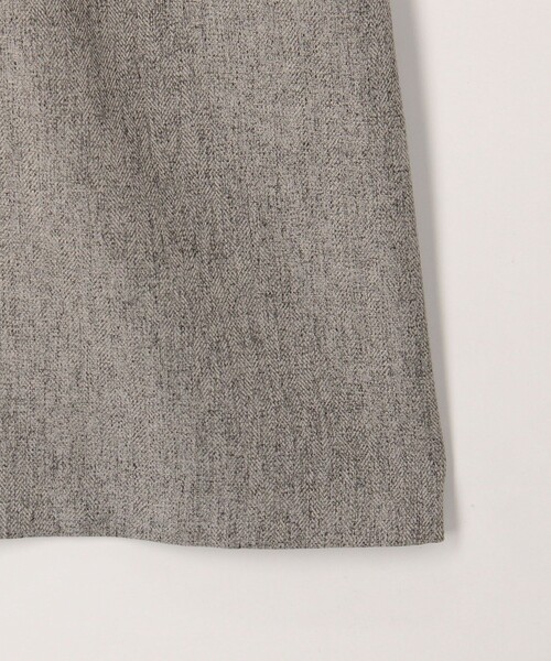 NOLLEY’S(ノーリーズ)の「メランジヘリンボンツィードサイドベルトワンピース(ワンピース・レディース・ライトグレー/チャコールグレー・38)」の20枚目の写真