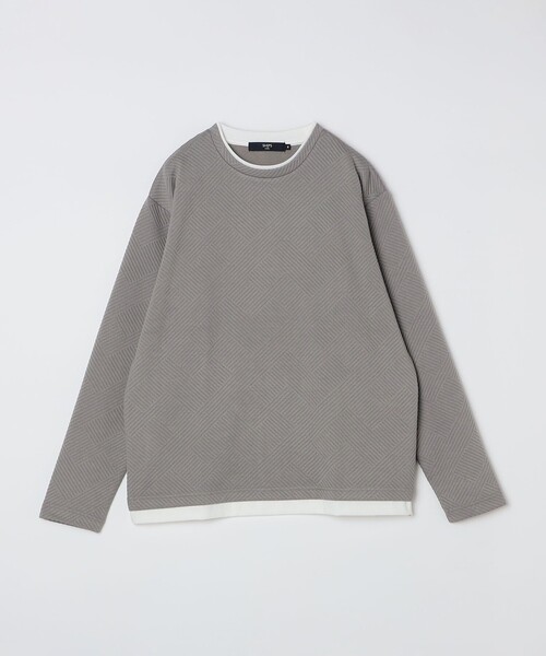 SHIPS Colors:リンクス フェイクレイヤード ロンT（Tシャツ/カットソー