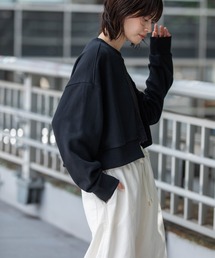 Munich（ミューニック）の「裏毛×チンチラアシンメトリースウェット（スウェット）」