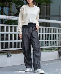 Munich（ミューニック）の「裏毛×チンチラアシンメトリースウェット（スウェット）」