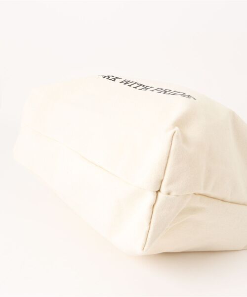 Dickies（ディッキーズ）の「《Dickies（ディッキーズ）》CANVAS  TOTE BAG（ショルダーバッグ・レディース・レッド/オフホワイト・FREE）」の12枚目の写真