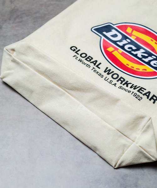 Dickies（ディッキーズ）の「《Dickies（ディッキーズ）》CANVAS  TOTE BAG（ショルダーバッグ・レディース・レッド/オフホワイト・FREE）」の7枚目の写真