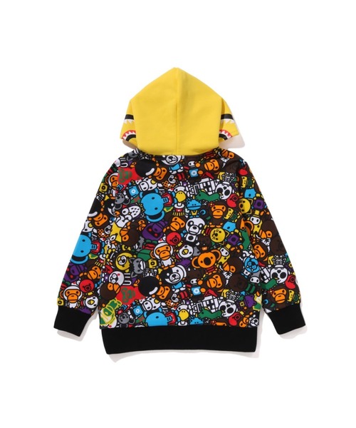 A BATHING APE × BABY MILOパーカー アニマル XXL MILO ALL SAFARI SHARK ZIP HOODIE（パーカー）｜A BATHING APE（ア