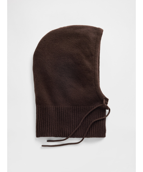 GAP（ギャップ）の「CashSoft カシミヤタッチ ドローコード バラクラバ（ニットキャップ/ビーニー・レディース・ブラウン/キャメル/グリーン/ピンク/レッド/マルチ/アイボリー/ブラック/ブルー・ONE SIZE）」の15枚目の写真