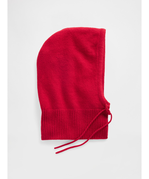 GAP（ギャップ）の「CashSoft カシミヤタッチ ドローコード バラクラバ（ニットキャップ/ビーニー・レディース・ブラウン/キャメル/グリーン/ピンク/レッド/マルチ/アイボリー/ブラック/ブルー・ONE SIZE）」の16枚目の写真