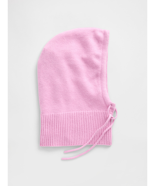 GAP（ギャップ）の「CashSoft カシミヤタッチ ドローコード バラクラバ（ニットキャップ/ビーニー・レディース・ブラウン/キャメル/グリーン/ピンク/レッド/マルチ/アイボリー/ブラック/ブルー・ONE SIZE）」の18枚目の写真