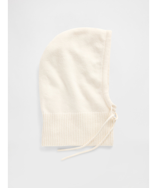 GAP(ギャップ)のCashSoft カシミヤタッチ ドローコード バラクラバ(ニットキャップ/ビーニー)