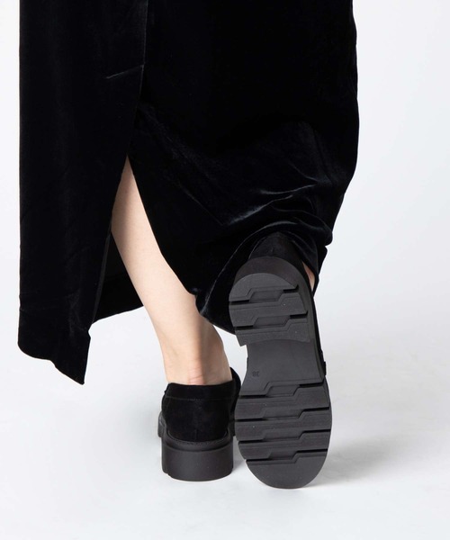 CORSO ROMA,9(コルソローマ)の「CORSO ROMA 9 OLGA 1821 BIT LOAFER コルソローマ オルガ スエード ビットローファー ローファー(ローファー・レディース・ブラウン/ブラック・37/39/38/36)」の5枚目の写真