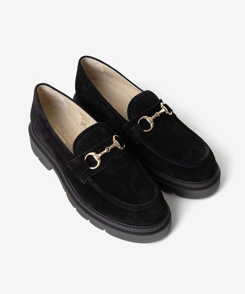 CORSO ROMA,9(コルソローマ)の「CORSO ROMA 9 OLGA 1821 BIT LOAFER コルソローマ オルガ スエード ビットローファー ローファー(ローファー・レディース・ブラウン/ブラック・37/39/38/36)」の8枚目の写真