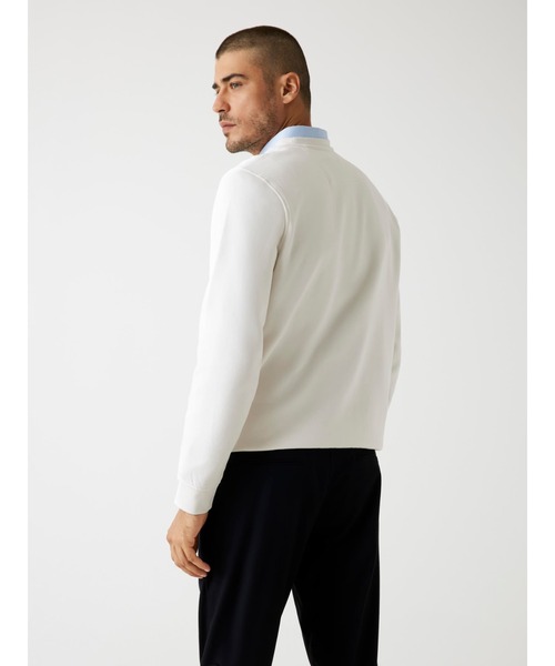 Guess（ゲス）の「Crew Neck Basic Sweatshirt スウェット（スウェット・メンズ・ブラック/ホワイト・X-LARGE/SMALL/LARGE/MEDIUM）」の5枚目の写真