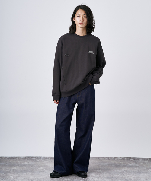 B.C STOCK（ベーセーストック）の「OLIVEDRAB キャリーポケットスウェット（スウェット・メンズ・タン/スミクロ/オートミール/グレー・LARGE/MEDIUM/X-LARGE）」の5枚目の写真