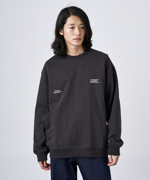 B.C STOCK（ベーセーストック）の「OLIVEDRAB キャリーポケットスウェット（スウェット・メンズ・タン/スミクロ/オートミール/グレー・LARGE/MEDIUM/X-LARGE）」の6枚目の写真