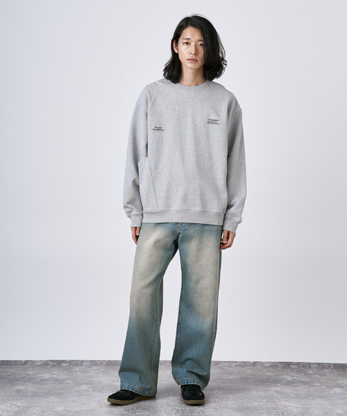 B.C STOCK（ベーセーストック）の「OLIVEDRAB キャリーポケットスウェット（スウェット・メンズ・タン/スミクロ/オートミール/グレー・LARGE/MEDIUM/X-LARGE）」の9枚目の写真