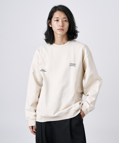 B.C STOCK（ベーセーストック）の「OLIVEDRAB キャリーポケットスウェット（スウェット・メンズ・タン/スミクロ/オートミール/グレー・LARGE/MEDIUM/X-LARGE）」の14枚目の写真