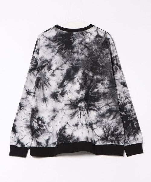 ATELANE(アテレーン)の「【ATLANE/アテレーン】タイダイ裏毛L/S P/O(スウェット・メンズ・ホワイト/グリーン/ブラック・M/L/XL)」の4枚目の写真