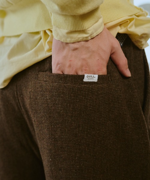 common gull products.(コモンガルプロダクツ)の「灯り待ちのパンツ(スラックス・レディース・グレー系/ベージュ系/ダークブラウン系・LARGE/MEDIUM/SMALL)」の22枚目の写真
