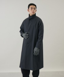kuros'（クロス）の「【kuros’オリジナル】KUROスタンドカラーコート（ステンカラーコート）」