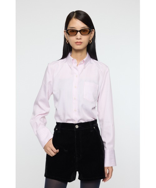 STRIPED FIT シャツ（シャツ/ブラウス）｜MOUSSY（マウジー）の