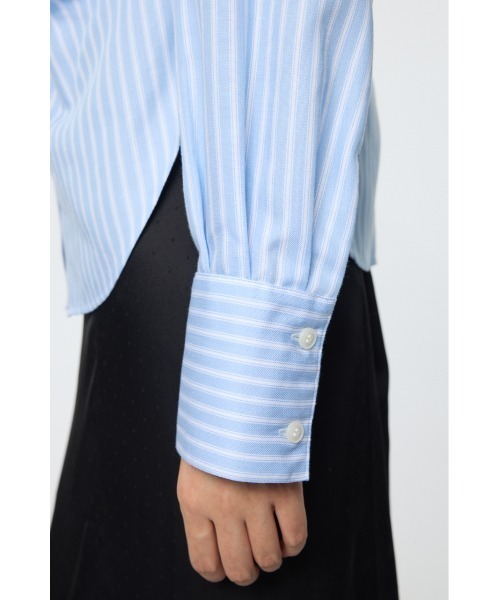 MOUSSY（マウジー）の「STRIPED FIT シャツ（シャツ/ブラウス）」 - WEAR