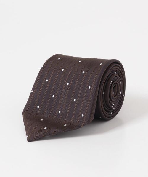 セール】LIFE STYLE TAILOR 25AW国内タイドット3（ネクタイ）｜URBAN