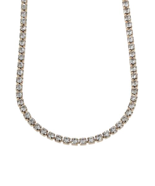 Te chichi(テチチ)の「ラインストーンネックレス(ネックレス・レディース・ゴールド・F)」の4枚目の写真