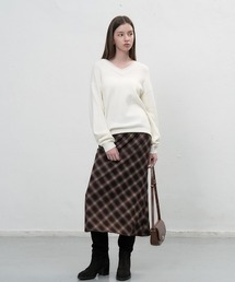 GENERAL IDEA | 【GENERAL IDEA】ビンテージチェックロングスカート / VINTAGE CHECK LONG SKIRT(スカート)